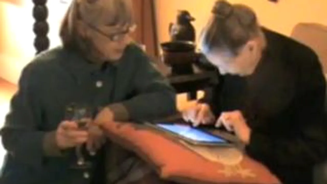 VIDEO Foloseste iPad-ul la 99 de ani!