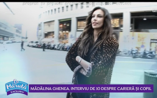 Mădălina Ghenea este extrem de mândră de fetiţa ei