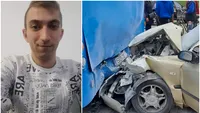 El este tânărul de 24 de ani care a murit după ce a intrat cu mașina într-un autobuz. Cristi n-a mai avut nicio șansă