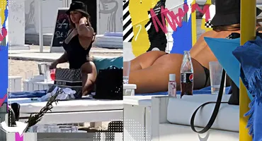 Andra Volos și-a expus fundul perfect pe plaja din Mamaia!
