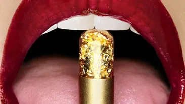 Au si bogatii placerea lor! Pastila din aur care transforma maruntaiele in camera a tezaurului