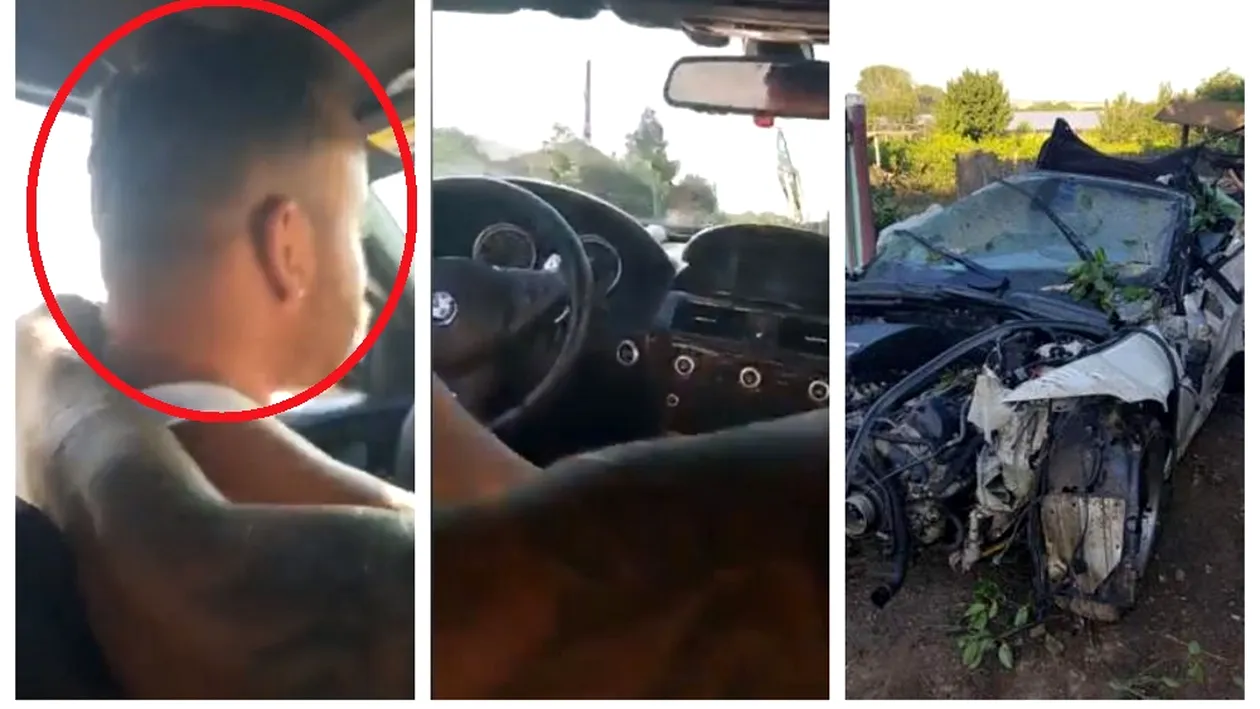 Cine este şoferul cu BMW care a omorât trei oameni în curte, în timp ce era live pe Facebook