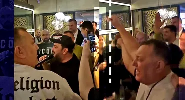 Ce a făcut Beinur în restaurantul unde Costel Caran dădea mega-petrecere cu Salam. CANCAN.RO are filmările dinaintea ”măcelului”