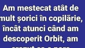 Bancul sfârșitului de săptămână | Șoriciul și guma Orbit