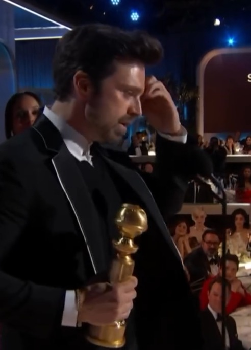 Ce româncă i-a fost alături lui Sebastian Stan la Globurile de Aur. Foto: Instagram / Anastasia Soare