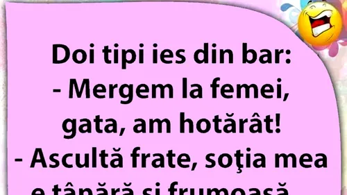 Bancul sfârșitului de săptămână | Mergem la femei!