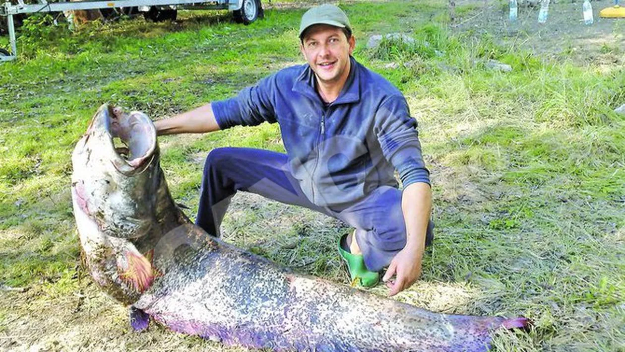 Leonard Iozefini a prins un somn de aproape 100 de kilograme. Magicianul baltilor