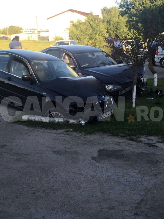 Cristina Spătar a făcut accident de circulaţie! Imagini EXCLUSIVE CANCAN.ro!