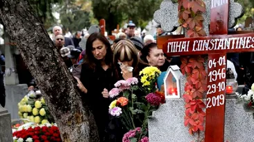 Mesajul cutremurător apărut pe mormântul lui Mihai Constantinescu