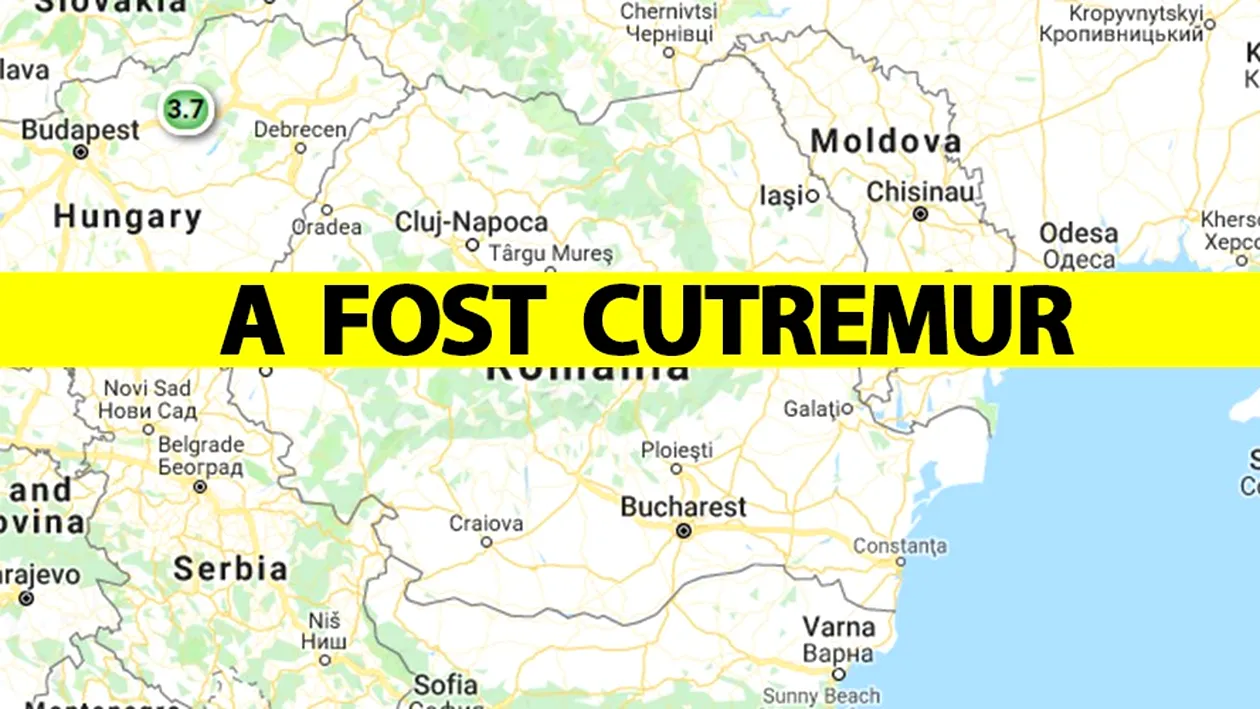 Cutremur puternic azi-noapte, la ora 02:30! În ce orașe din România s-a simțit