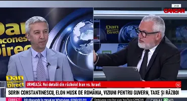 Sorin Constantinescu a răbufnit la Dan Diaconescu DIRECT: ”Nu o să funcționeze Guvernul ăsta!”