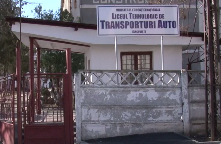 Bătaia s-a petrecut la Liceul Auto din Târgoviște