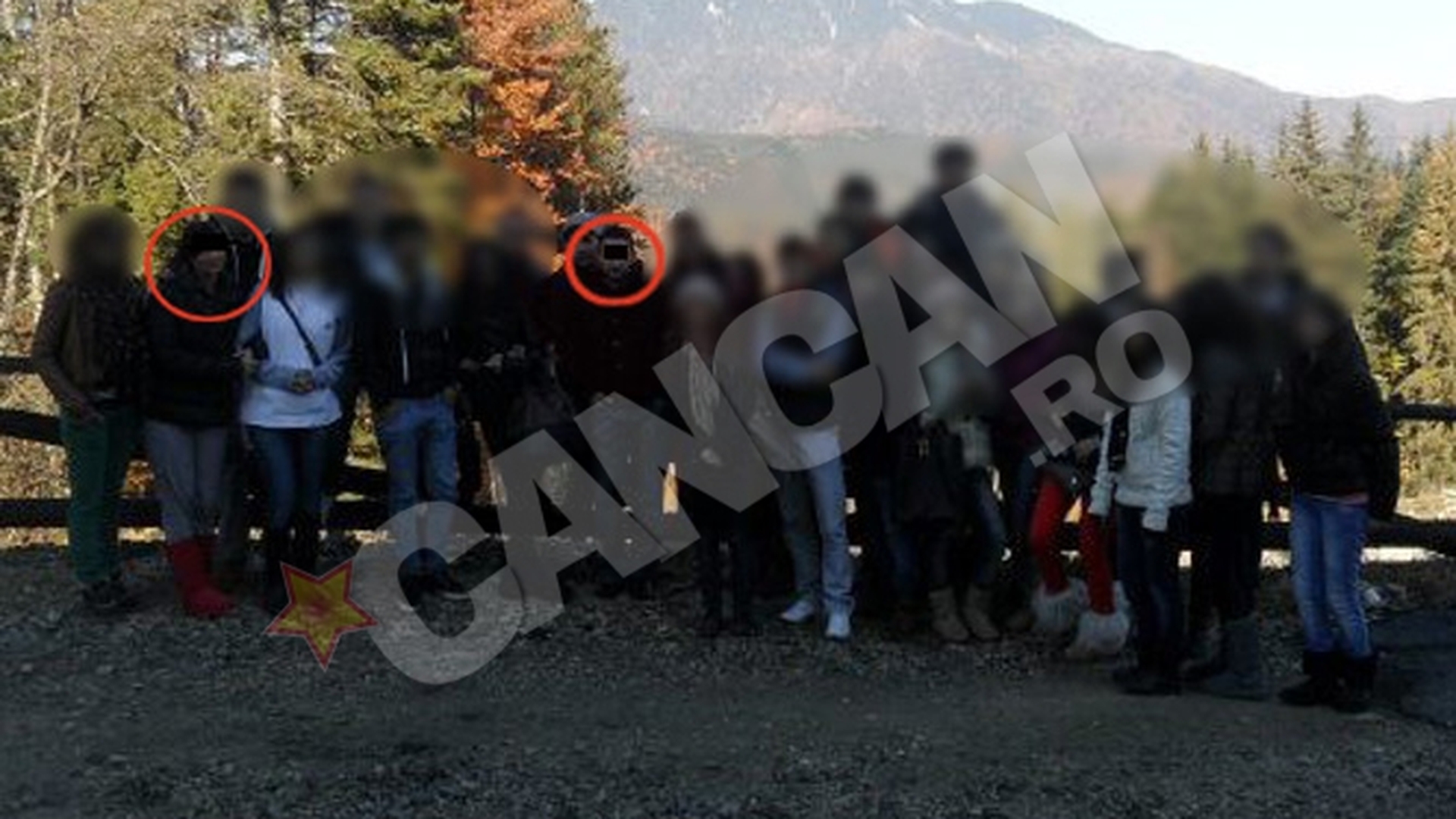 FOTOGRAFII EXCLUSIVE Uite ce relaxati erau Oana si proful de sport de la "Jean Monnet" pe care-l acuza acum de viol, in excursia de la Predeal