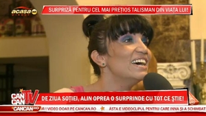 Alin Oprea si-a surprins sotia de ziua ei de nastere: "Inca nu m-am pregatit cu nimic, petrecerea e abia sambata"