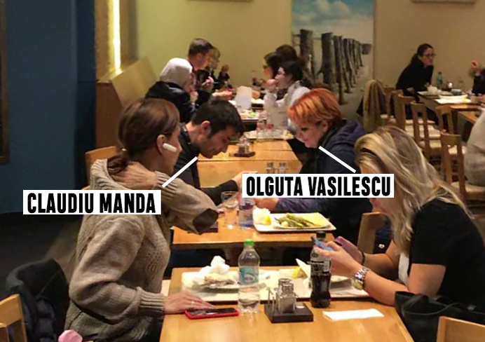 Olguța Vasilescu și Claudiu Manda s-au căsătorit în februarie