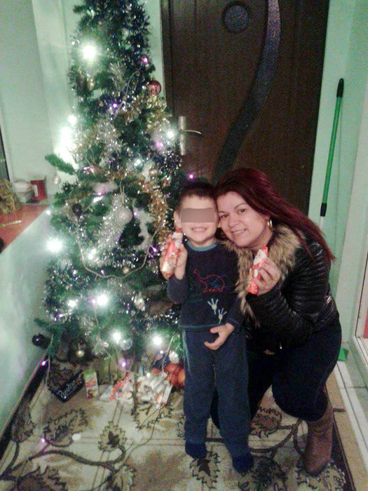 Imaginile care fac şi pietrele să plângă! Cum a venit Moşul la fiul Ioanei Condea