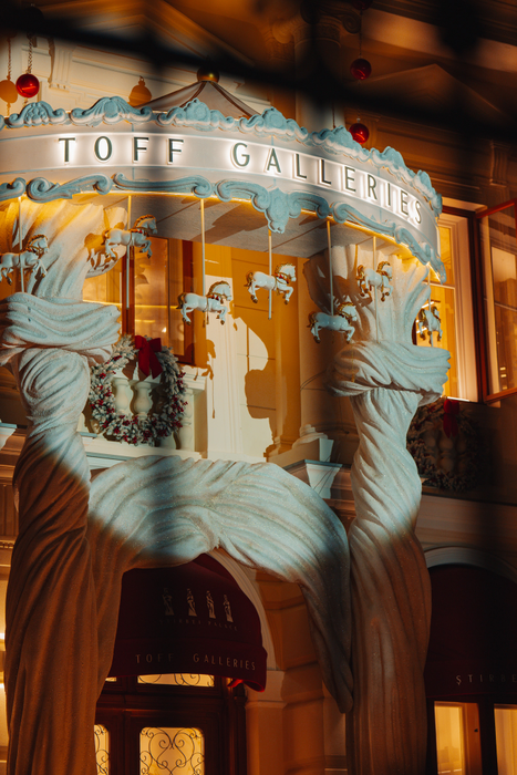 (Comunicat de presă) TOFF Galleries aprinde luminile de Crăciun la Palatul Știrbei și inaugurează o nouă eră a luxului în România