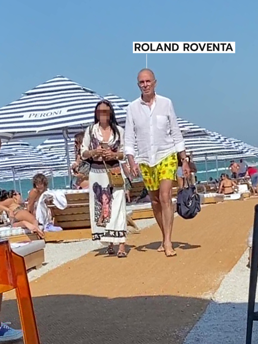 Roland Rovența, alături de noua "achiziție"