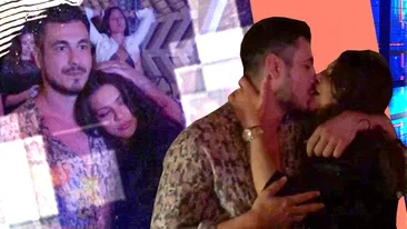 Piți Jr., sărutat cu japca de Cristina ICH, la Loft Mamaia