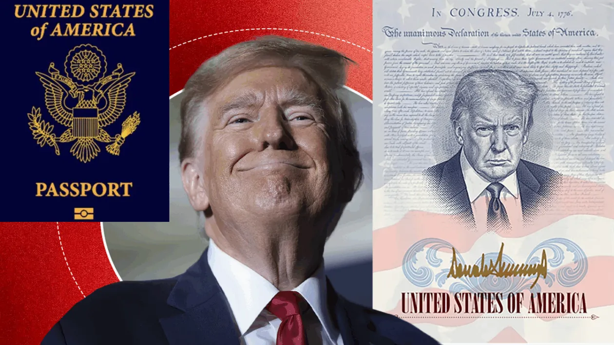 Donald Trump pe pașaport! SUA lansează pașapoarte speciale cu imaginea președintelui pentru aniversarea de 250 de ani
