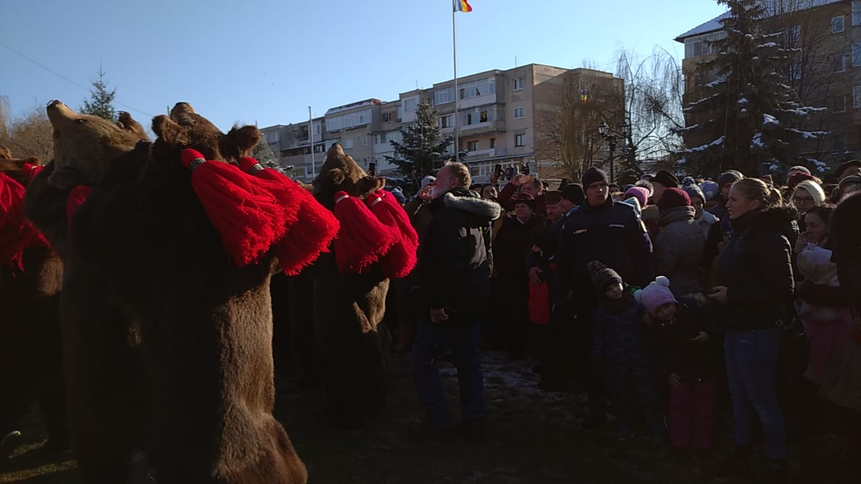 Ionuț Iftimoaie, în mijlocul ”urșilor” de la Comănești! GALERIE FOTO + VIDEO