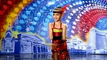 La 9 ani, danseaza cabaret ca o profesionista! Mihai Petre, impresionat, i-a facut cu ochiul!