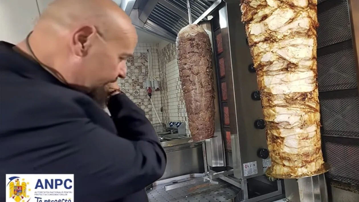 Piedone a aflat adevărul crunt. Din ce e făcută shaorma de pui din fast food-urile bucureștene, de fapt. Șeful ANPC a încremenit
