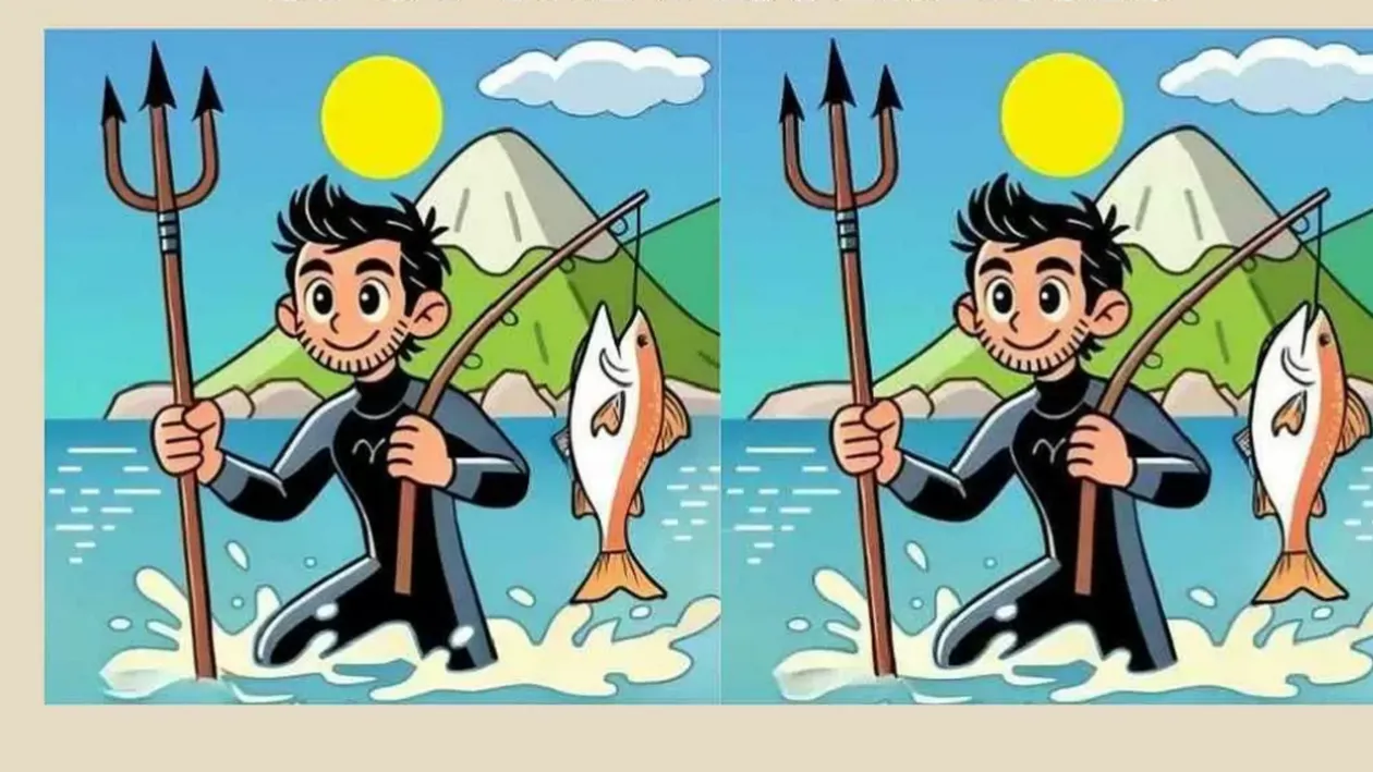 TEST IQ | Găsiți cele 3 diferențe dintre aceste două poze. Geniile o fac în maximum 10 secunde!