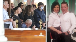 Tatăl lui Costin Mărculescu a avut nevoie de un scaun în timpul ceremoniei de înmormântare. Imagini sfâșietoare, surprinse în exclusivitate | VIDEO