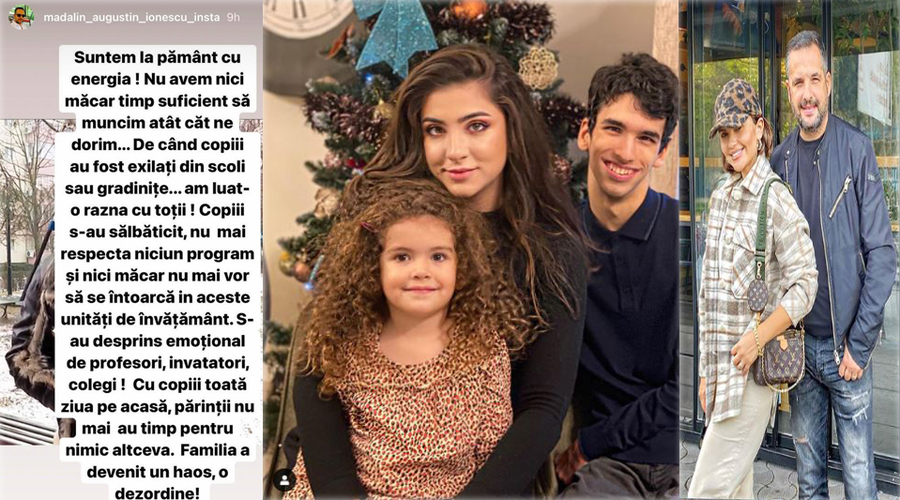 Mădălin Ionescu, declarații acide la adresa autorităților care gestionează criza epidemiologică în România. Fostul prezentator are trei copiii © Instagram Stories & Instagram