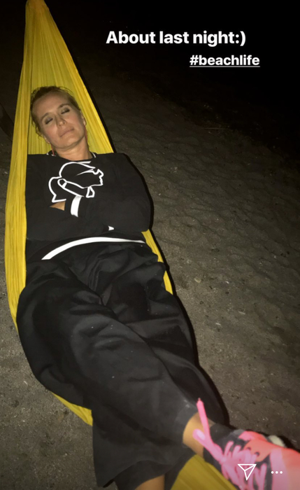 Andreea Esca a petrecut pe litoral