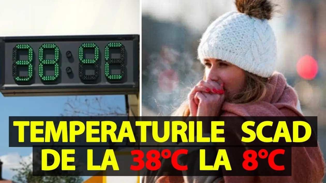 Temperaturile scad la 8°C în aceste orașe din România, pe final de iunie 2025. Meteorologii Accuweather anunță o schimbare bruscă a vremii