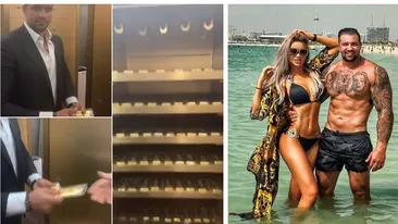 Alex Bodi, aroganță mai ceva ca un șeic! A fost filmat în timp ce încarcă 1,4 tone de lingouri cu aur într-un seif