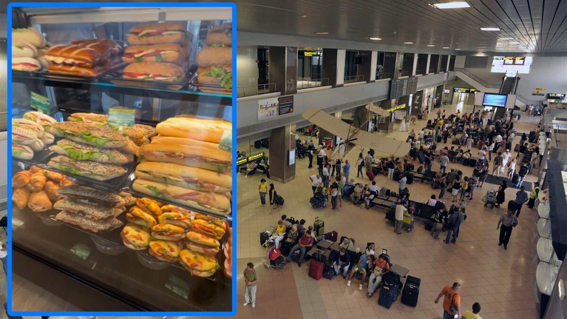 Suma uriașă plătită de un bucureștean pentru un sandwich, în Aeroportul Otopeni: "L-am luat în 3 rate"