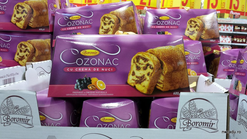 Cozonaci cu cremă de nucă (Sursă: Mega Image)
