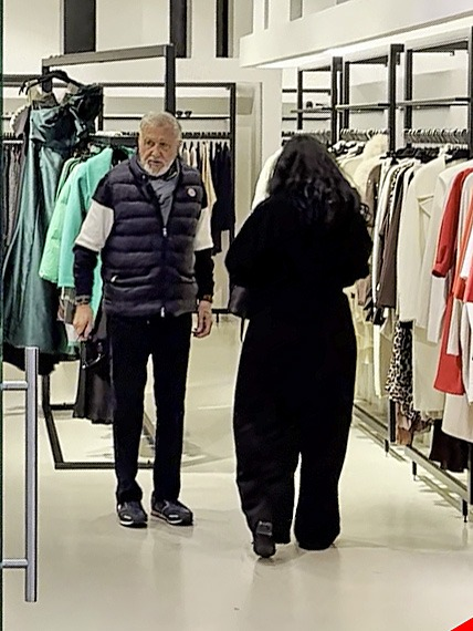 Ilie Năstase și Ioana au ieșit la cumpărături