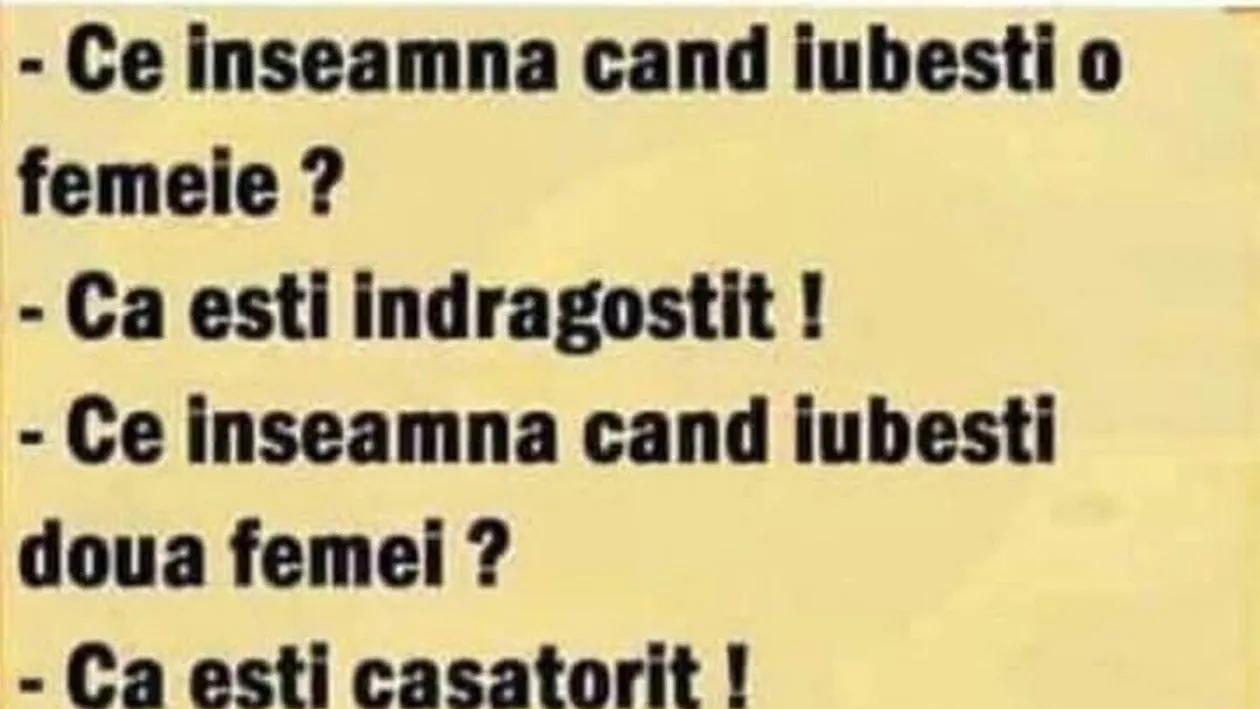 BANCUL ZILEI | Definiția iubirii la bărbați