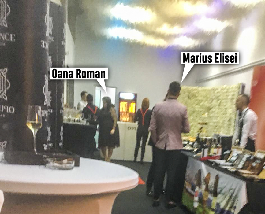 Oana și Marius au păstrat distanța, la petrecere