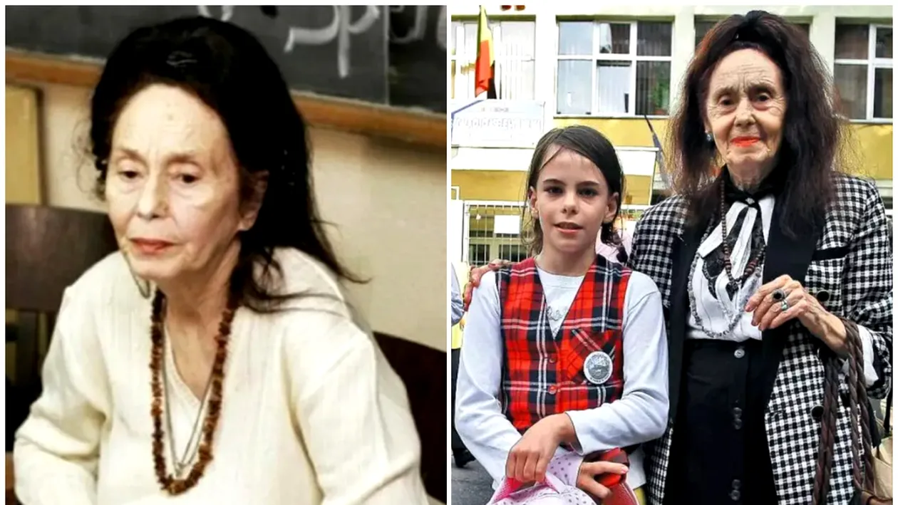 GALERIE FOTO! Cum a fost surprinsă Adriana Iliescu pe străzile din Bușteni. Ajunsă la vârsta de 85 de ani, cea mai bătrână mamă din România merge numai ajutată de fiica ei!