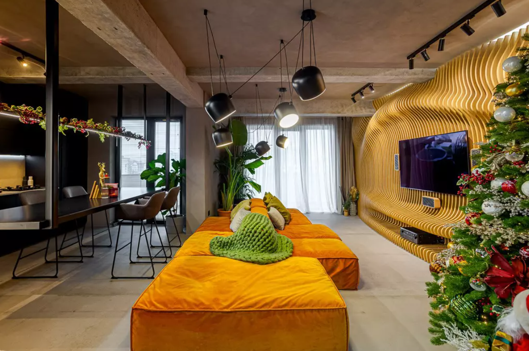 Penthouse-ul lui Carmen Grebenișan/ Sursa foto: Facebook Vlad Crețeanu