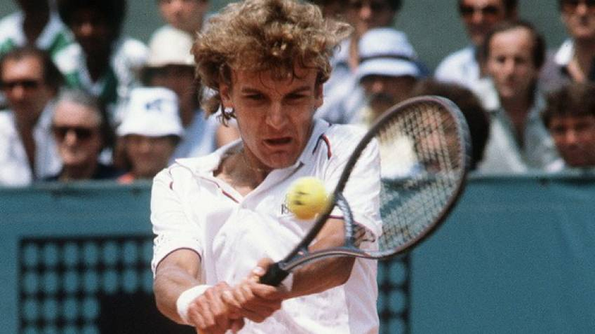 Mats Wilander, în perioada când era tenismen activ