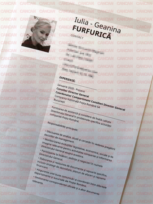 Iulia Geanina Furfurică are un CV impresionant