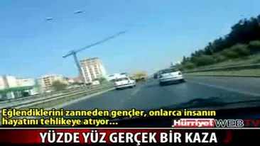 VIDEO Trei tineri din Istambul au murit din cauza vitezei in timp ce ascultau Inna