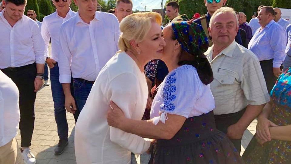 Viorica Dăncilă, gest impresionant la Cluj: „Mi-a plăcut cum s-a comportat!”