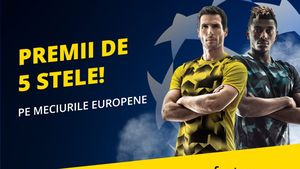 Pariuri fără risc și fără număr pe meciurile din UCL și UEL. Sute de lei, numai să-i vrei și să-i iei