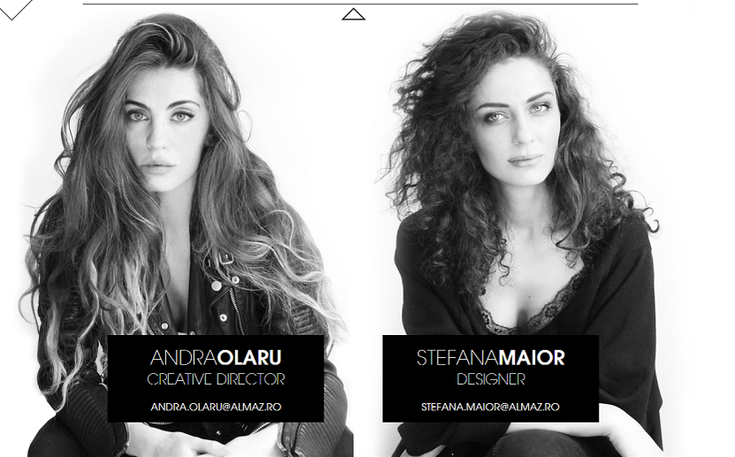Andra Olaru şi Stefana Maior, fondatoarele brand-ului Almaz