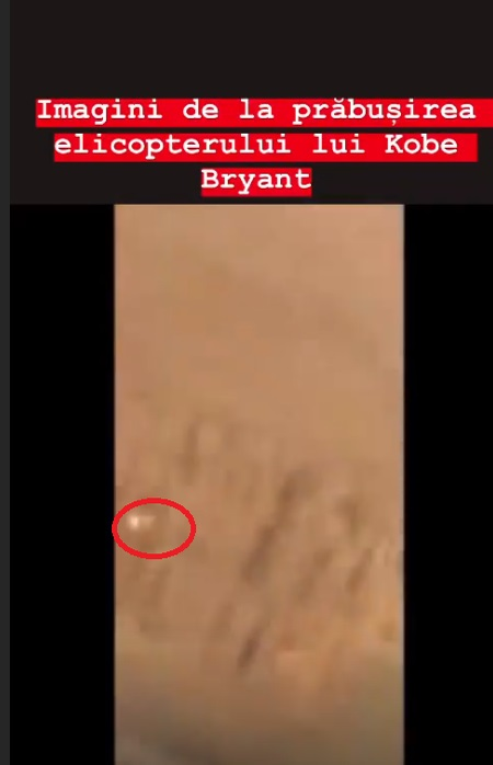 Dumnezeule, n-au avut nicio șansă! Filmarea cu momentul prăbușirii elicopterului în care se afla Kobe Bryant