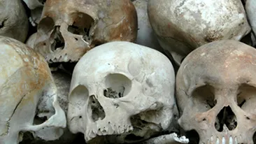 Un craniu si cateva oase au fost gasite intr-un tomberon din Brasov