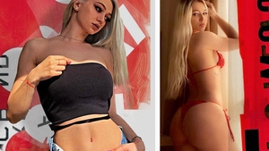 Alina are forme de invidiat, ce zăpăcesc orice băiat. Fitness model, cu trup tras prin inel