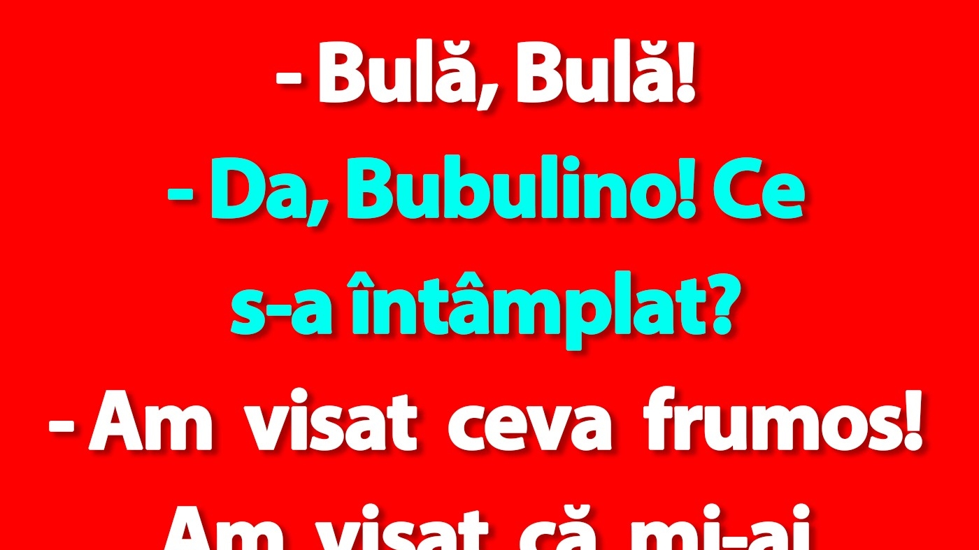 BANC | Bulă, Bubulina și poșeta de 1.000 euro